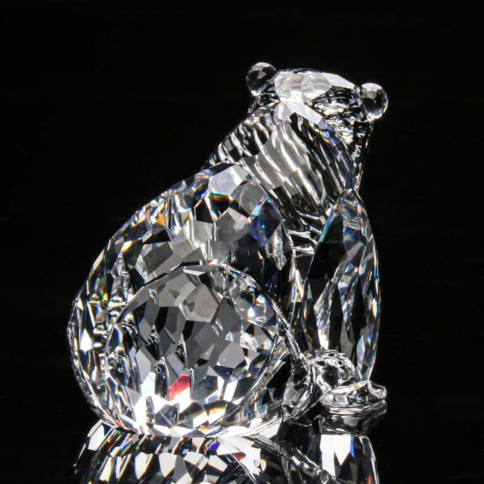 Swarovski Crystal Grizzly Bear Rare Encounters 7637NR006