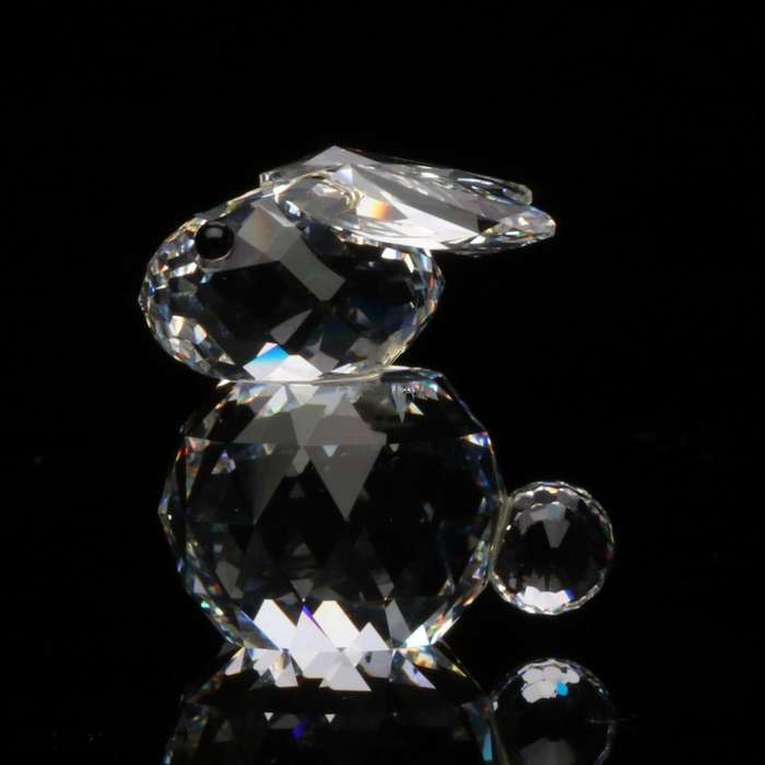 Swarovski Crystal Sitting Mini Bunny Rabbit Figurine