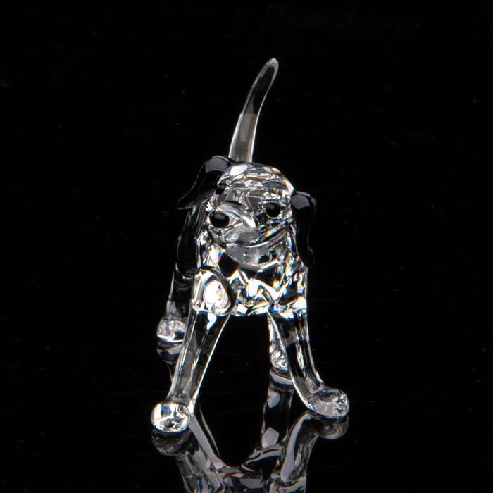 Swarovski Crystal Dalmatian Puppy Dog Standing The Peaceful Countryside