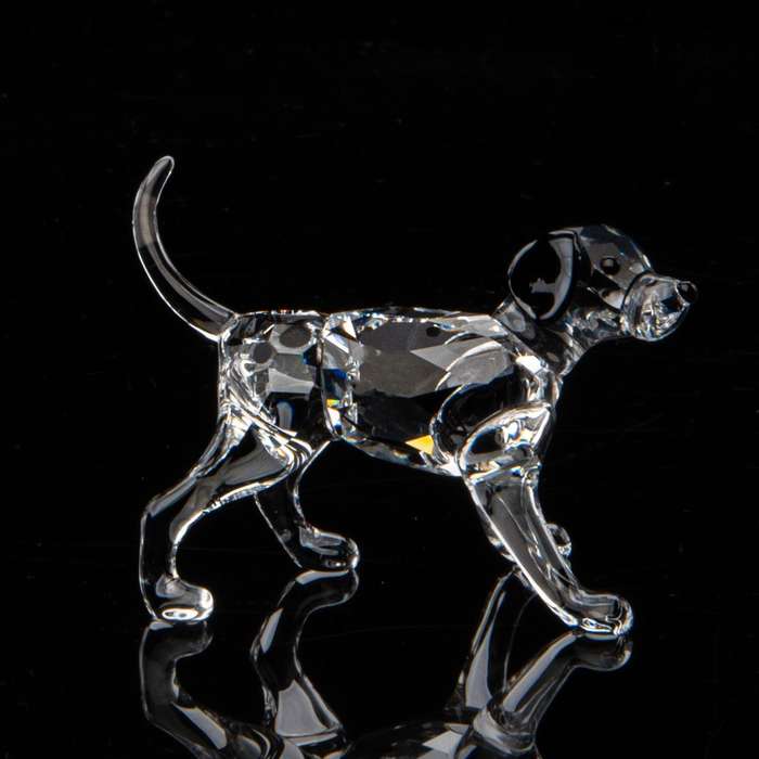 Swarovski Crystal Dalmatian Puppy Dog Standing The Peaceful Countryside