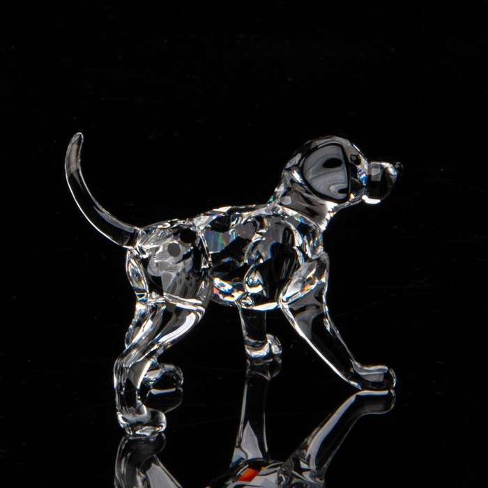 Swarovski Crystal Dalmatian Puppy Dog Standing The Peaceful Countryside