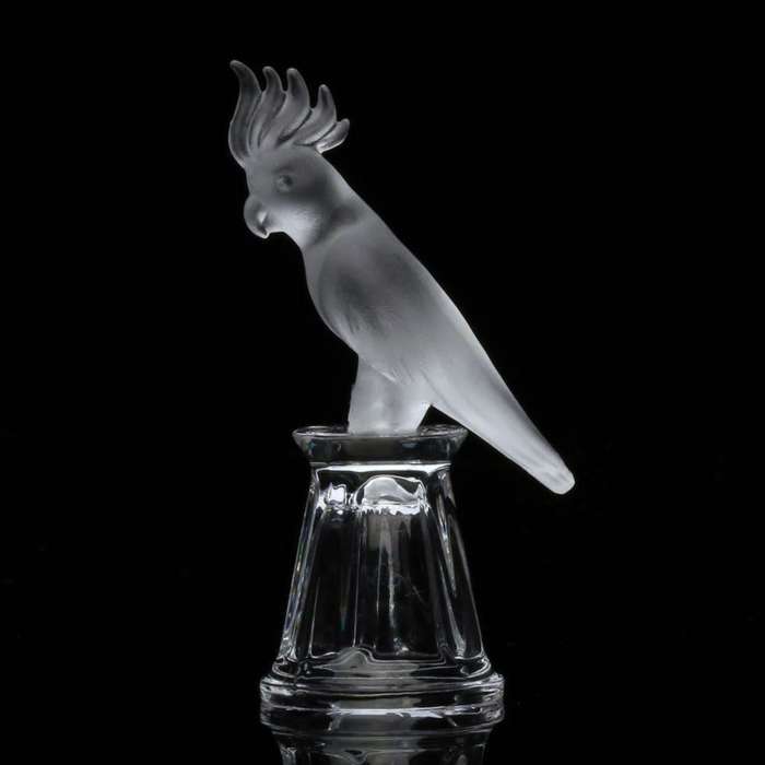 Swarovski Crystal Cockatoo on a  Straight Sided Thimble