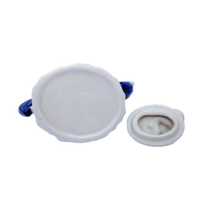 Cappadiamonte Italian porcelain Teapot with miniature Tea Set