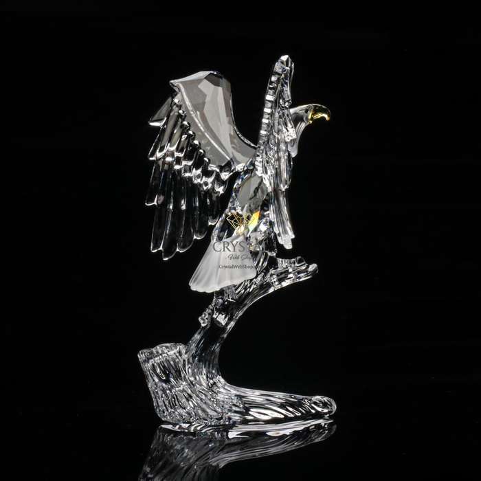 Retired Swarovski Crystal Bald Eagle 248003 Feathered Friends