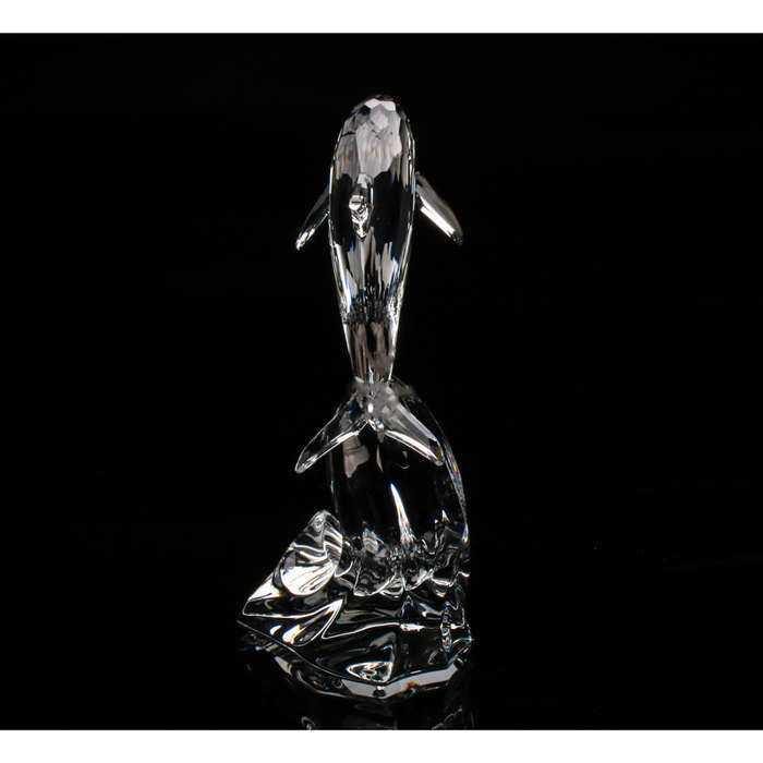 Swarovski Silver Crystal Maxi Dolphin 221628 Retired
