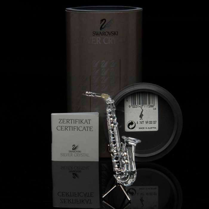 Swarovski Crystal Large Saxophone Crystal Melodies