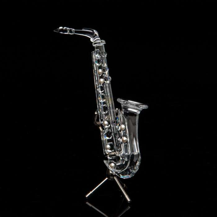 Swarovski Crystal Large Saxophone Retired