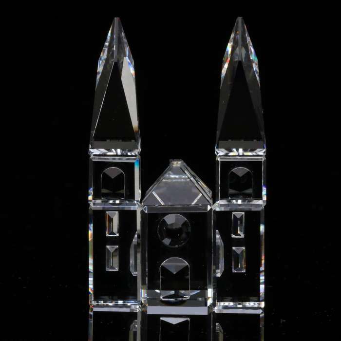 Swarovski Crystal Cathedral Silver Crystal City group