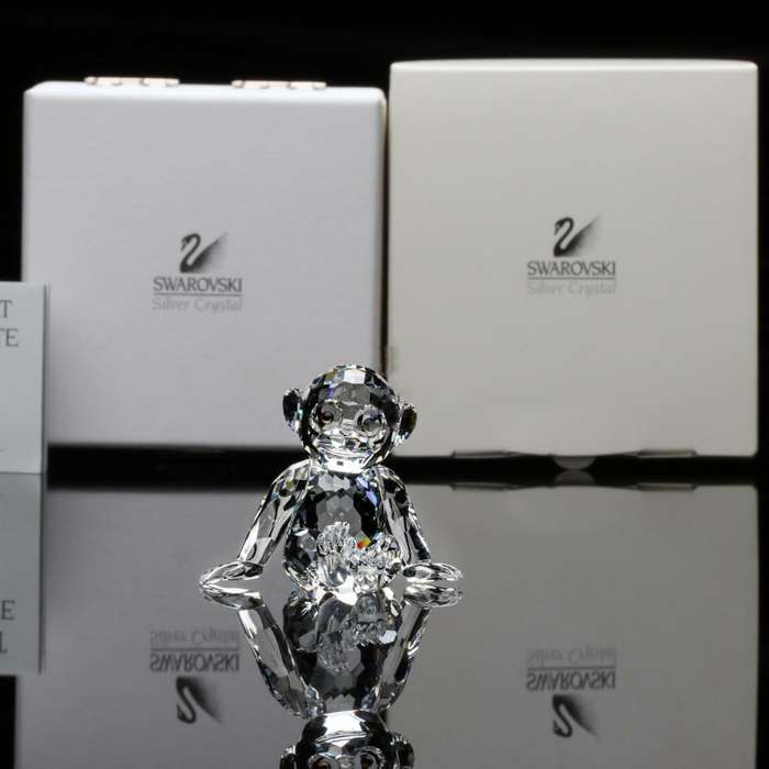 Swarovski Crystal Swarovski Chimpanzee African Wildlife