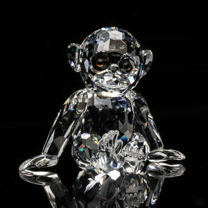 Swarovski Crystal Swarovski Chimpanzee African Wildlife
