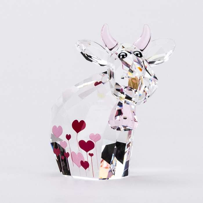 Swarovski Lovlots Pink Love Mo Cow LTD 2015