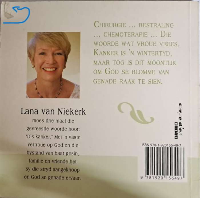 Book - Saam met God, wanneer jy as vrou met kanker worstel. - Lana van Niekerk