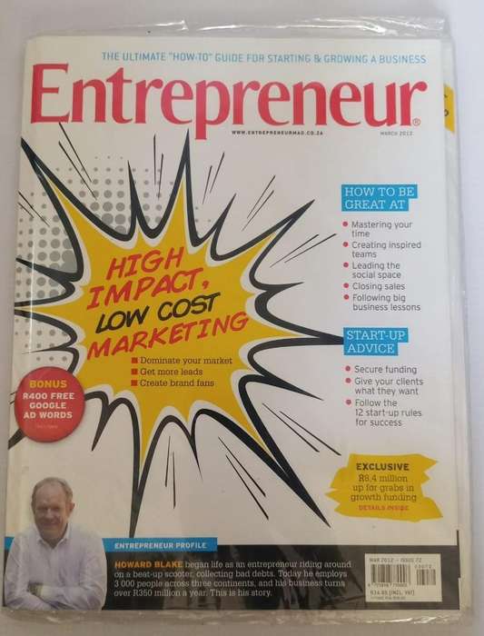 Book - Entrepreneur - March 2012.