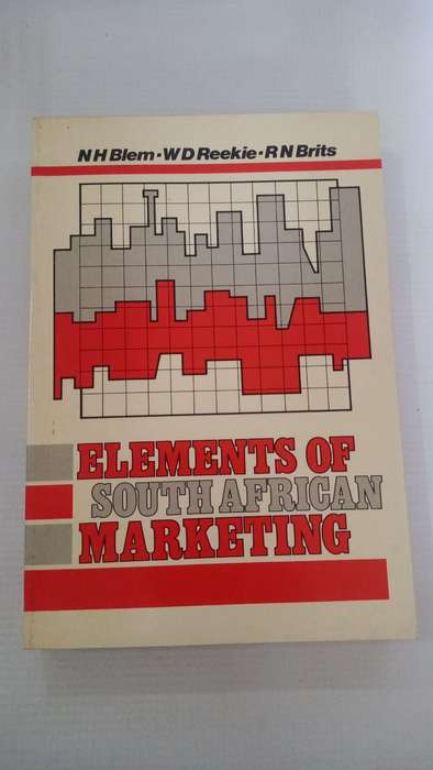 Book - NH Blem, WD Reekie, RN Brits - Elements of South African Marketing.