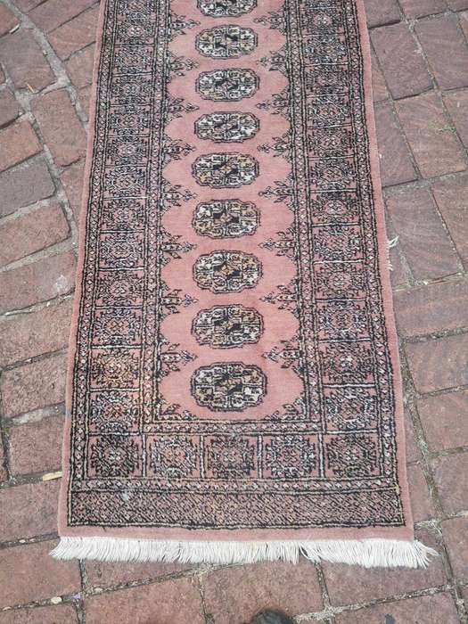 Vintage Afghan Bokhara Area Rug Original Fine Quality Hand knotted Wool - 2330 x 730mm