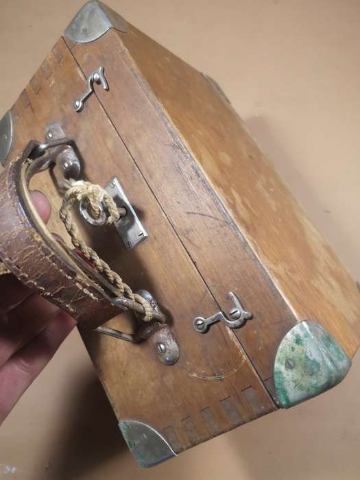 Vintage Askania Dumpy Level in a Beautiful Wooden Box