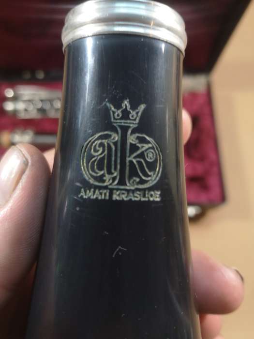 Amati Kraslice ACL-201 clarinet with case, Czech Republic