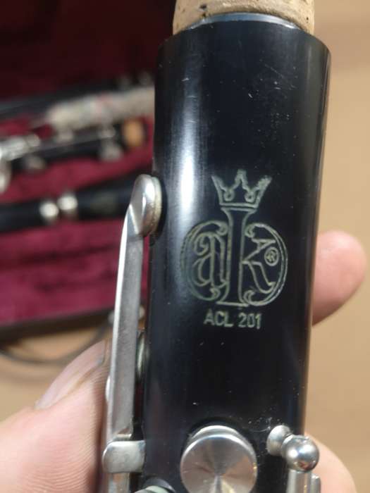 Amati Kraslice ACL-201 clarinet with case, Czech Republic