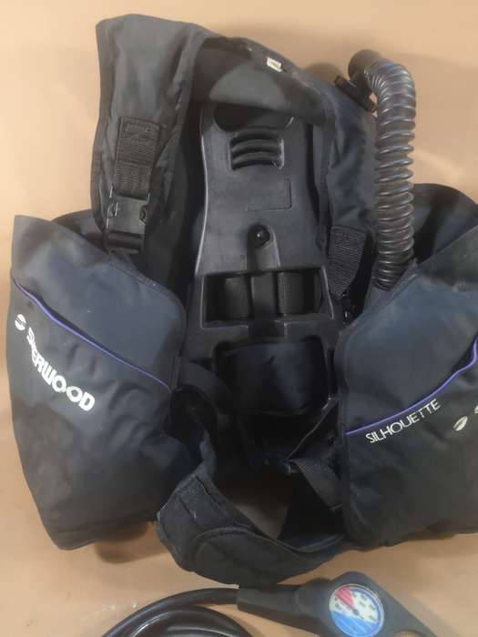 Sherwood Silhouette bcd Size XL and Scuba Gear Bundle