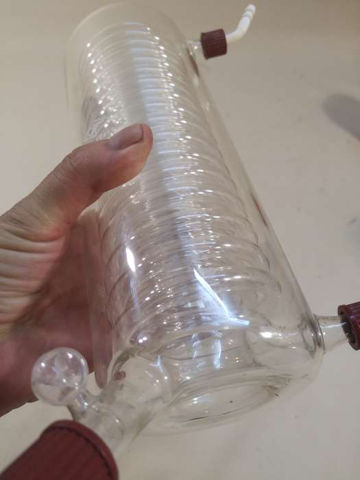 Laboratory Buchi Glass Coiled Condensor Evaporator