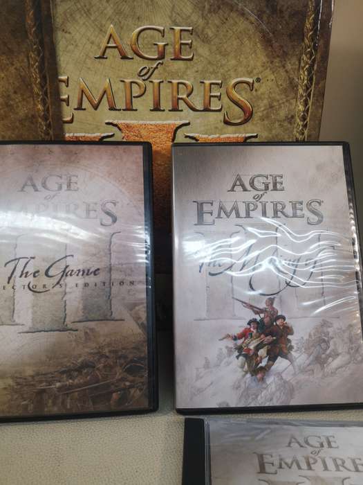 Age of Empires III: Collector's Edition PC Game Big Box 100% Complete