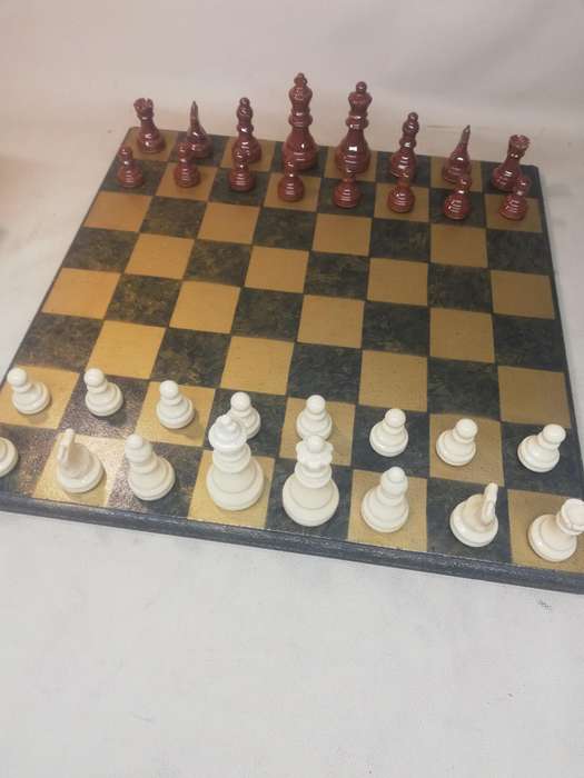 Gigantic Ceramic Chess Set - 540mm x 540mm