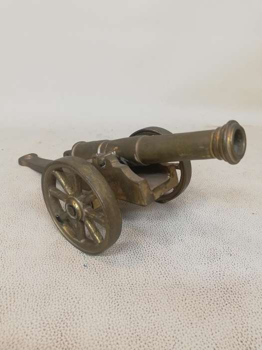 Heavy Solid Brass Signal Cannon - 270mm