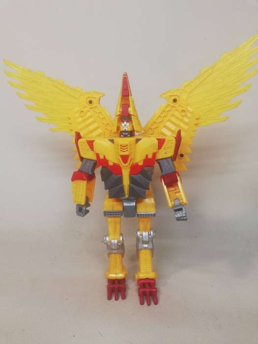 RARE VINTAGE 90'S X-BOT TRANSFORMING EAGLE ROBOT - Happy Well