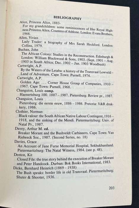 Between Woodbush and Wolkberg - Googoo Thompson's Story