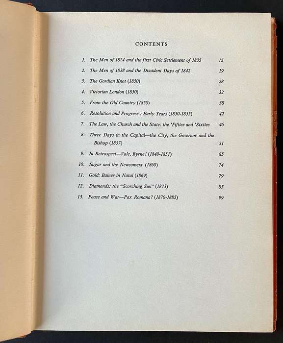 Englishman's Inn - An Account of the British Settlers and Colonists of Natal 1824 - 1885