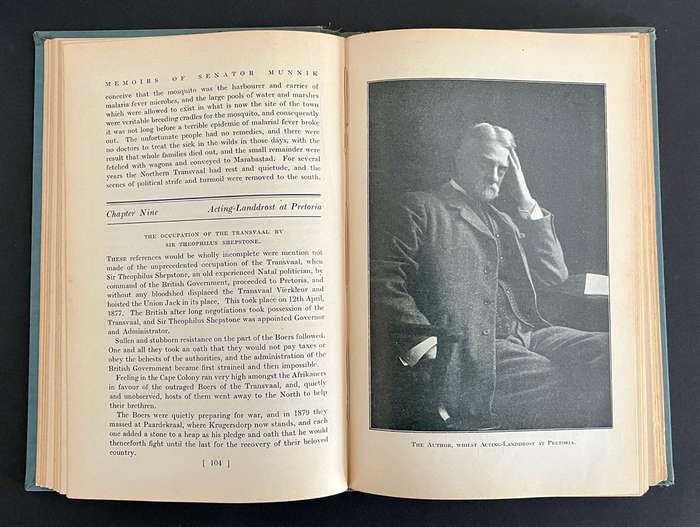 Memoirs of Senator The Hon. G. G. Munnik