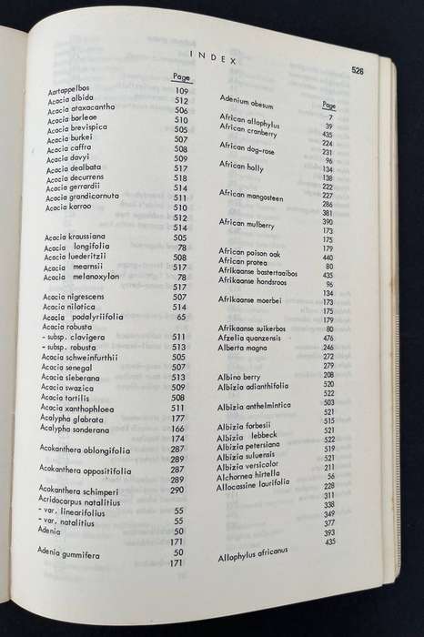 Trees of Natal - A Comprehensive Field Guide to over Seven Hundred Indigenous and Naturalized Specie