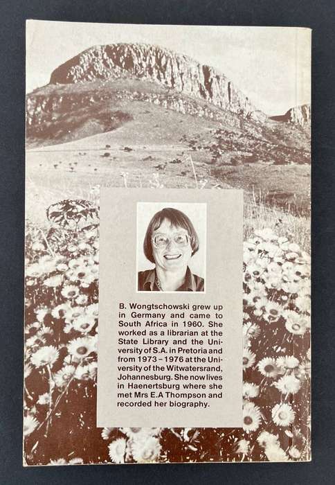 Between Woodbush and Wolkberg - Googoo Thompson's Story