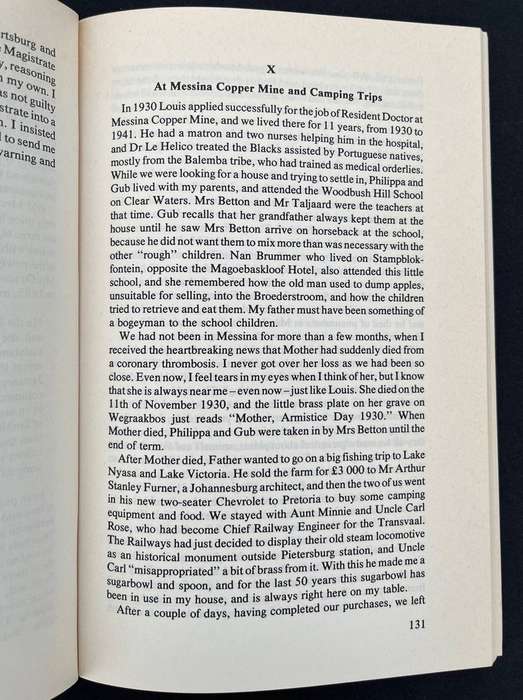 Between Woodbush and Wolkberg - Googoo Thompson's Story