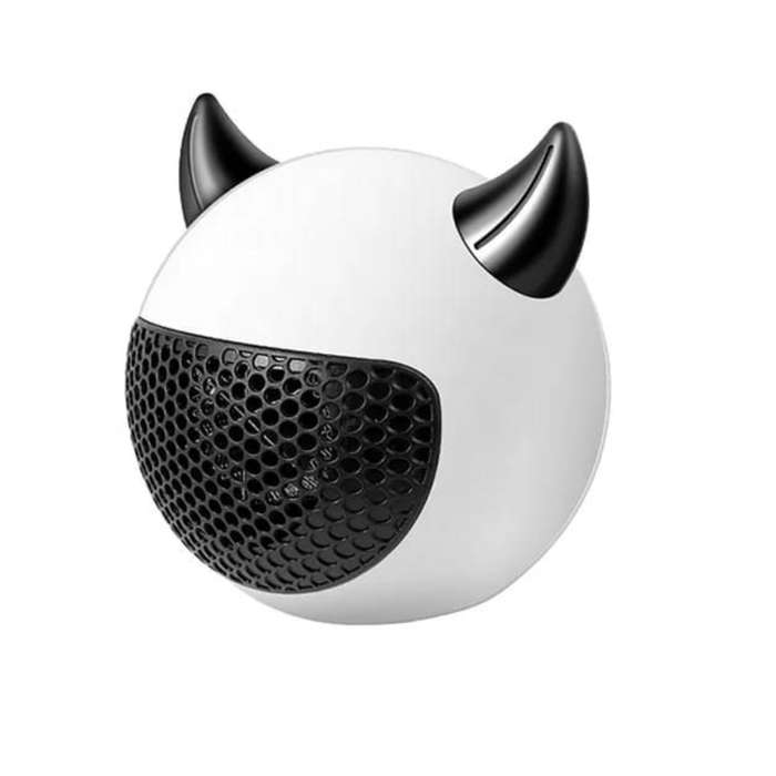 Little Devil Home Small Sun Dormitory Heating Office Desktop Mini Heater