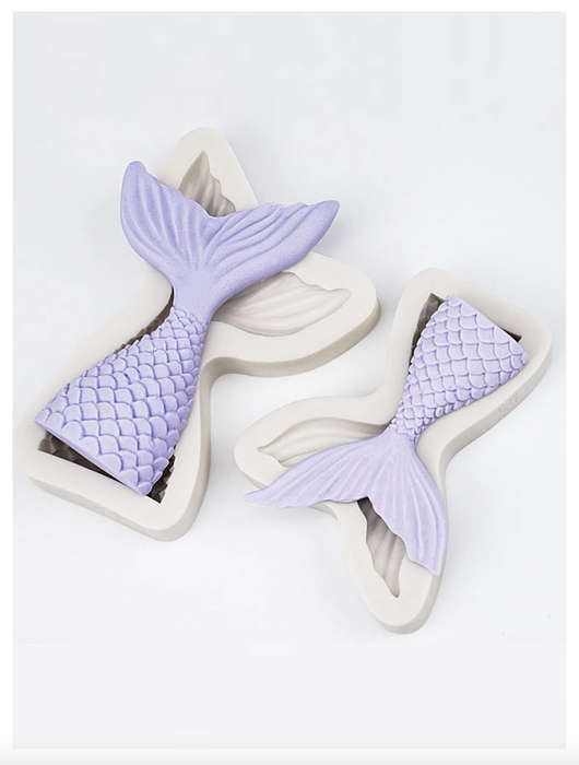 Get 2 for the price of one! - Fish Tail Silicone Mold Chocolate 2pc