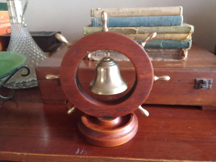ship wheel bell