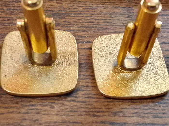 Cufflinks Unicorn Gold Colour