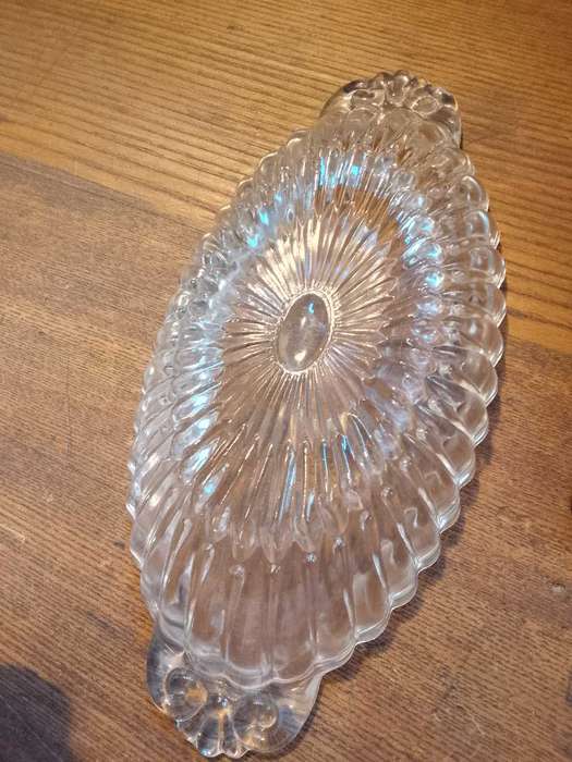 Stunning serving Crystal glass.