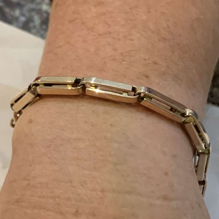 Antique 9ct Rose Gold Bracelet