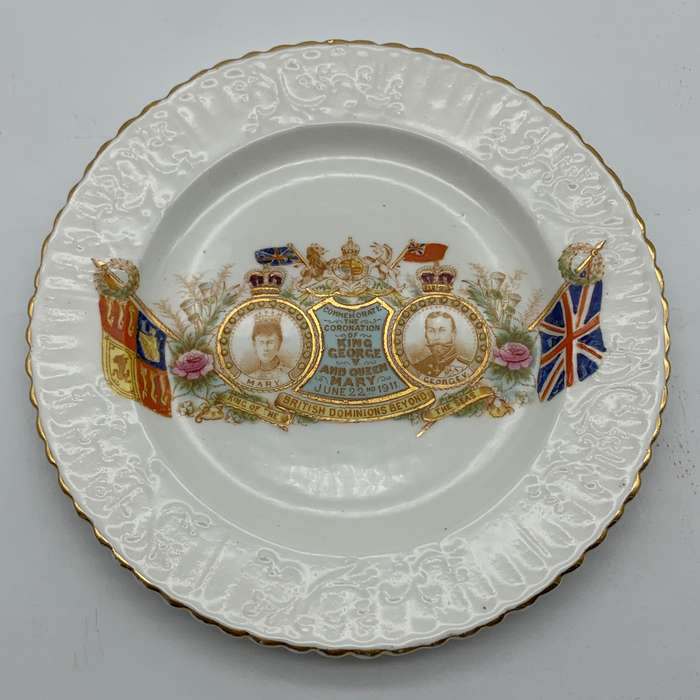 Antique 'Mary & George' Commemorative Plate (1911)