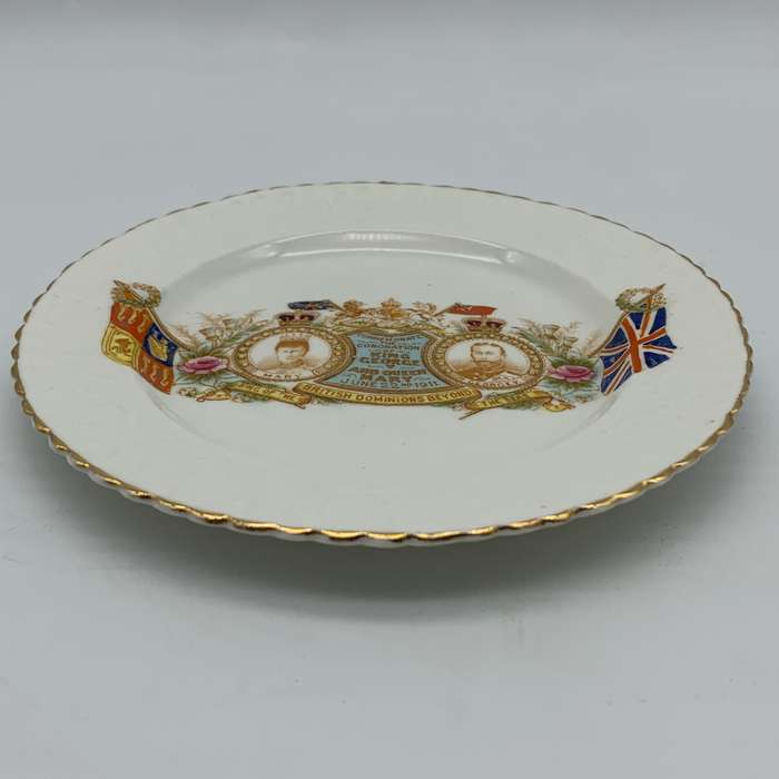 Antique 'Mary & George' Commemorative Plate (1911)