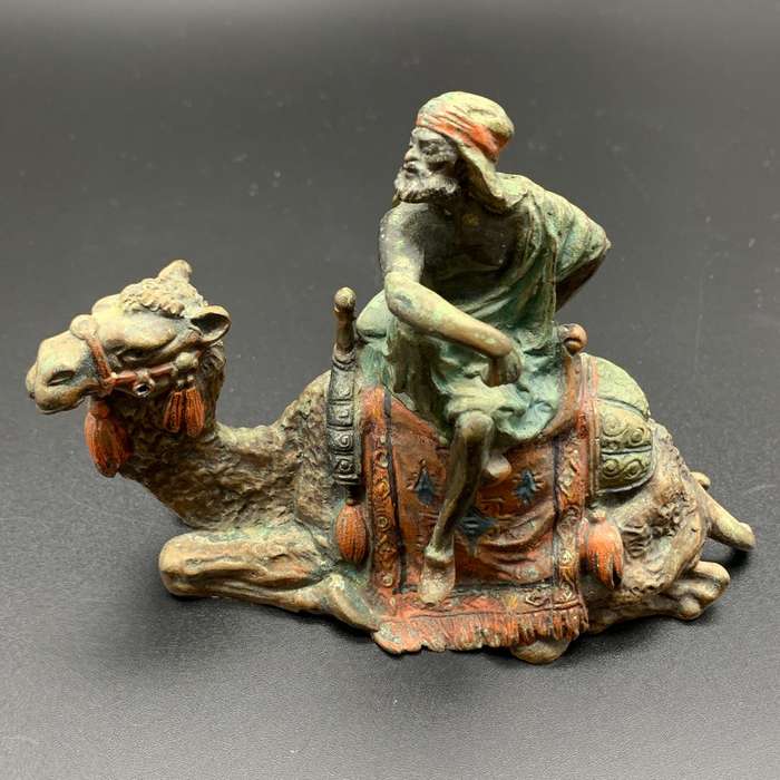 Antique Franz Bergman Cold Painted Bronze Figure