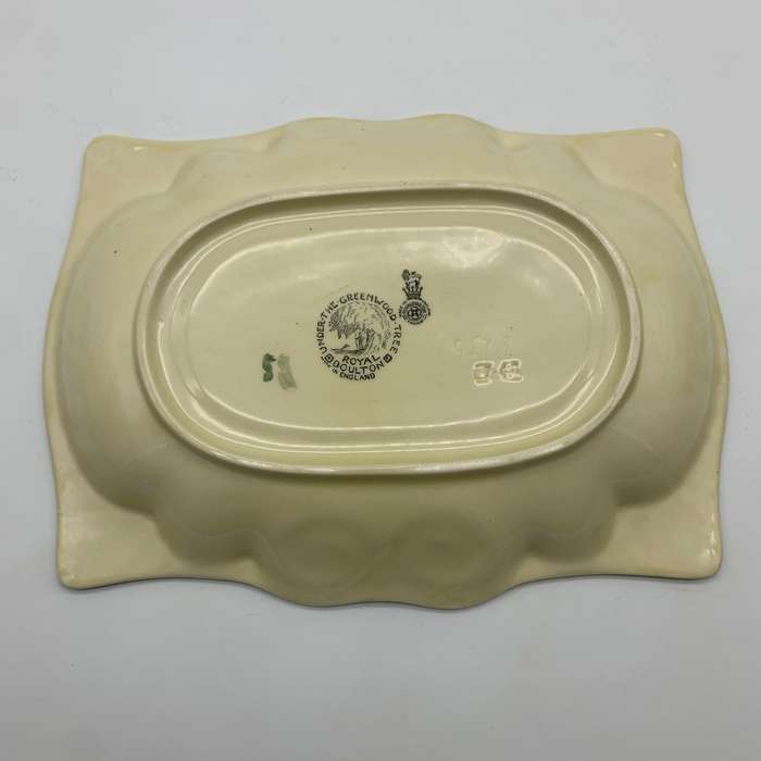 Rare Royal Doulton 'Under the Greenwood Tree' Dish (D6094)
