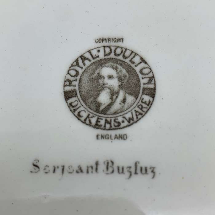 Scarce Royal Doulton 'Sergeant Buzfuz' Dickens Ware Tray (D2973)