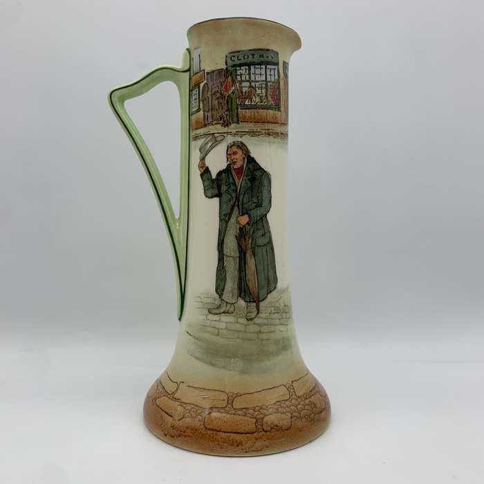 Tall Royal Doulton 'Squeers' Dickens Ware Ewer (D2973)