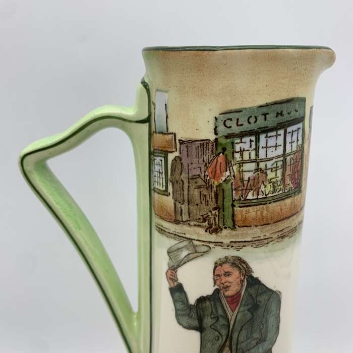 Tall Royal Doulton 'Squeers' Dickens Ware Ewer (D2973)