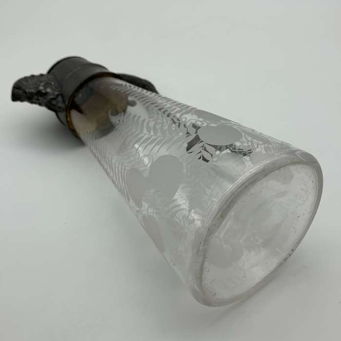 Victorian Cut-Glass Claret Jug (Eton Gun Club - 1877)