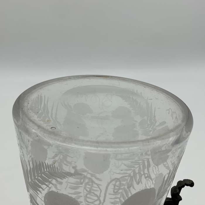 Victorian Cut-Glass Claret Jug (Eton Gun Club - 1877)