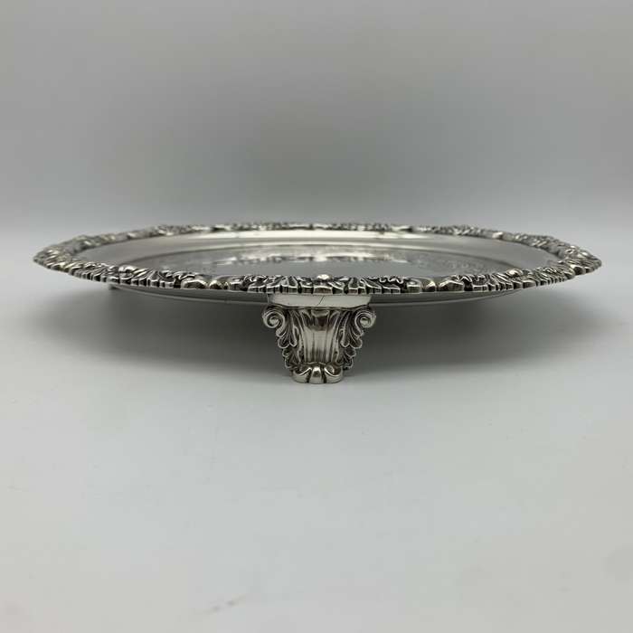 Fabulous Sterling Silver 'George III' Salver (1818)
